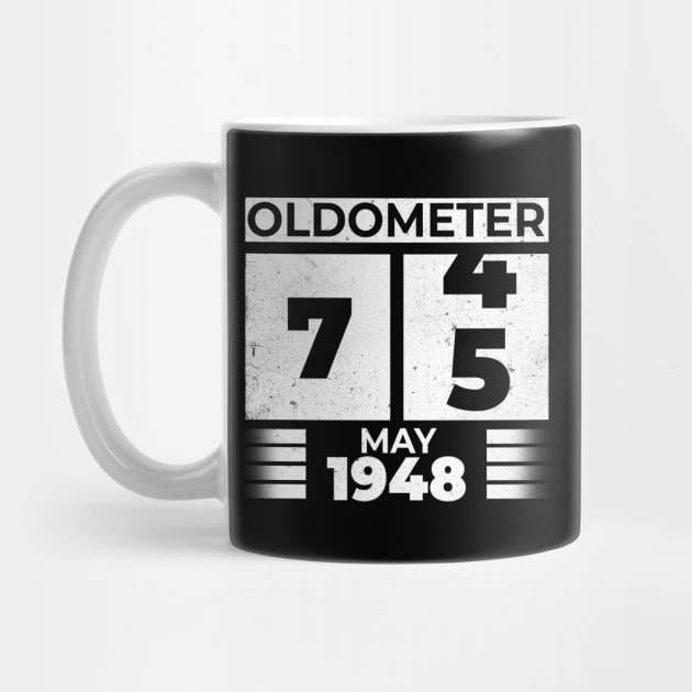 Oldometer 75 Years Old Born In May 1948 by RomanDanielsArt